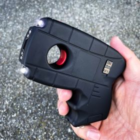 Self Defense 10MV Stun Gun LED Light w/ Safety Pin