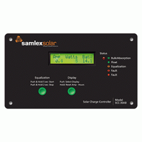Solar Charge Controller w/LCD Display