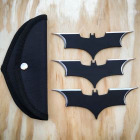 3PC Bat Throwing Knives New