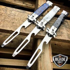 Automatic Push Button Bottle Opener Switch Blade