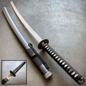 41.5" Japanese Samurai Sword Katana Dragon Engraved Ninja Blade Bushido Knife