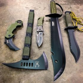 5 PC Military Outdoor Camping Survival Set