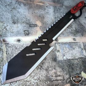 26" Heavy Duty Tactical Jungle Machete Fixed Blade Survival Sword Hunting Knife