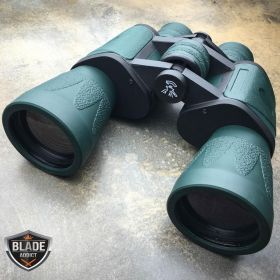 Day/Night 10X60 Military Zoom Binoculars Camouflage W/ Pouch Camping