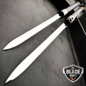 27" NINJA SAMURAI Twin Blade CONCEALED SWORDS Katana Japanese Combat