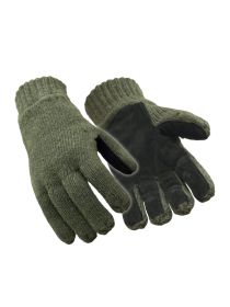 Insulated Wool Leather Palm Glove (size: LAR)