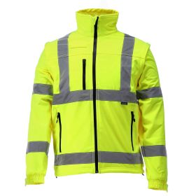 2-in-1 HiVis Softshell Jacket (size: MEDL2)