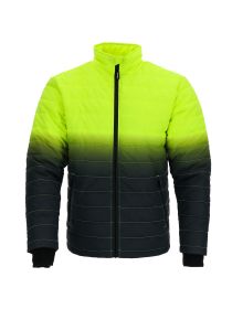 Enhanced Visibility Quilted Jacket (size: XLG)
