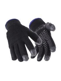 Herringbone Grip Gloves with 3-Finger Dip (size: LAR)