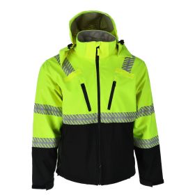 Ripstop Softshell Black Bottom Jacket (size: 5XLL2)
