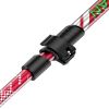 KORAMAN 1pair Collapsible Trekking Poles; 37-43" Adjustable Lightweight Quick-Lock Hiking Walking Sticks With Carrying Bags