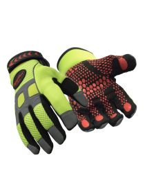HiVis Super Grip Glove (size: LAR)