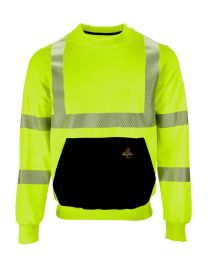 HiVis Crewneck Sweatshirt (size: L2XLL2)