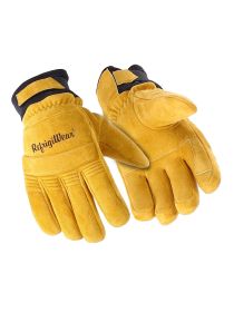 Stretch Knuckle Insulated Leather Glove (size: LAR)