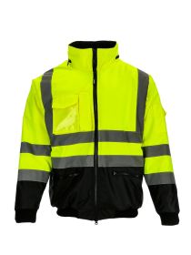 HiVis Waterproof Bomber Jacket (size: 2XLL2)