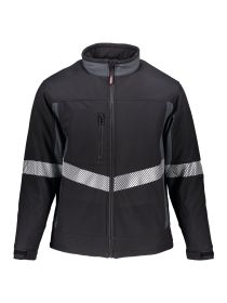 Enhanced Visibility Insulated Softshell Jacket (size: 5XLL2)