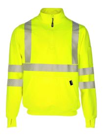 HiVis Quarter-Zip Sweatshirt (size: L4XLL2)