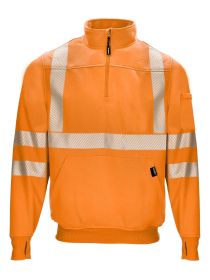 HiVis Quarter-Zip Sweatshirt (size: 2XLL2)