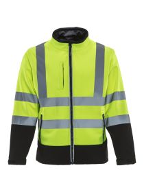 HiVis Softshell Jacket (size: 4XLL2)