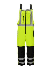 HiVis Insulated Softshell High Bib Overalls (size: 2XLL2)