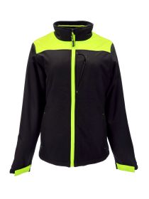 Women's Two-Tone HiVis Insulated Softshell Jacket (size: XLG)