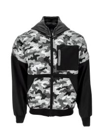 Camo Diamond Quilted Hooded Jacket (size: 2XL)