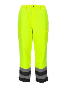 HiVis Insulated Waterproof Pants (size: 2XLL2)