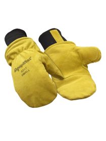 Insulated Leather Mitt (size: LAR)