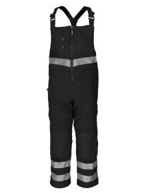 Insulated Softshell Enhanced Visibility Bib Overalls (size: 2XLL2)