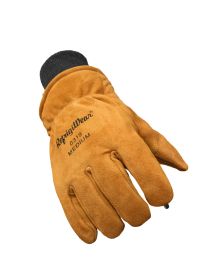 Insulated Cowhide Leather Glove with Key-Rite Nib (size: LAR)